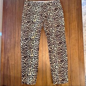 Bananna Republic Leopard Print Pants